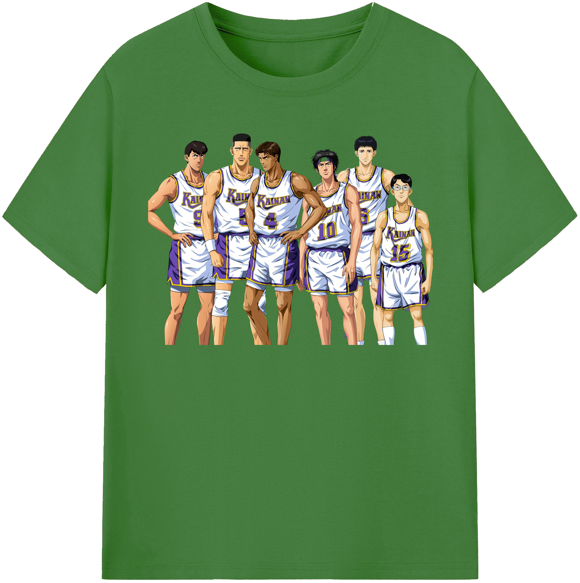 （画像用） SLAM DUNK／スラムダンク レディースカジュアルプリントTシャツ（綿100％）